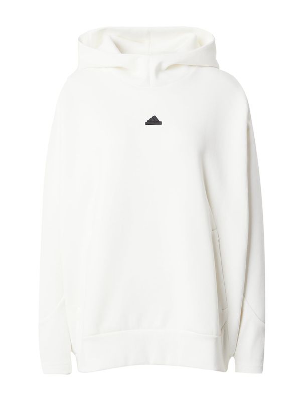 ADIDAS SPORTSWEAR ADIDAS SPORTSWEAR Спортен суитшърт с качулка 'Z.N.E.'  черно / бяло