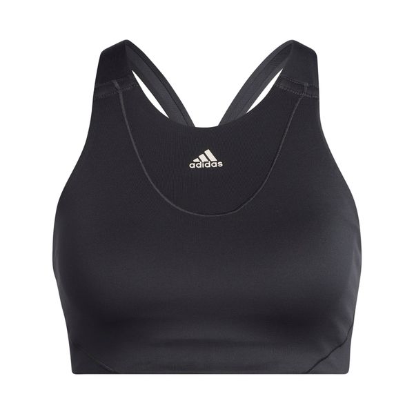 ADIDAS SPORTSWEAR ADIDAS SPORTSWEAR Спортен сутиен  антрацитно черно / бяло