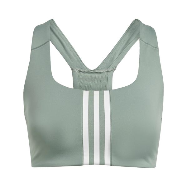 ADIDAS SPORTSWEAR ADIDAS SPORTSWEAR Спортен сутиен 'Powerimpact'  мента / бяло
