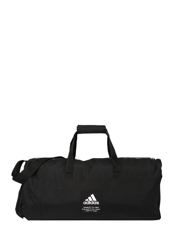ADIDAS SPORTSWEAR ADIDAS SPORTSWEAR Спортна чанта '4Athlts Medium'  черно / бяло