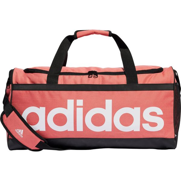 ADIDAS SPORTSWEAR ADIDAS SPORTSWEAR Спортна чанта 'Linear Duffel M'  пепел от рози / черно / бяло