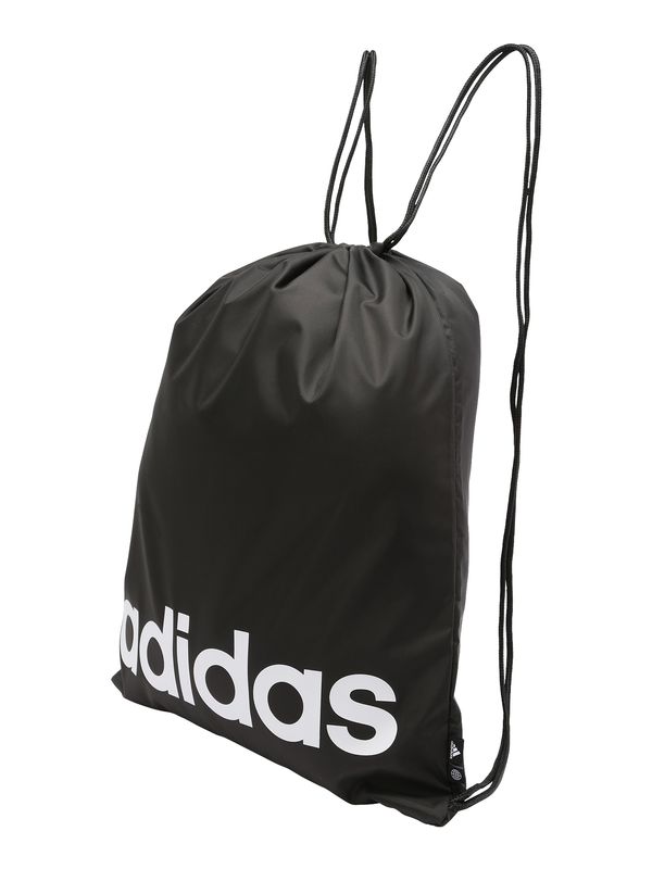 ADIDAS SPORTSWEAR ADIDAS SPORTSWEAR Спортна фитнес чанта 'Essentials'  черно / бяло