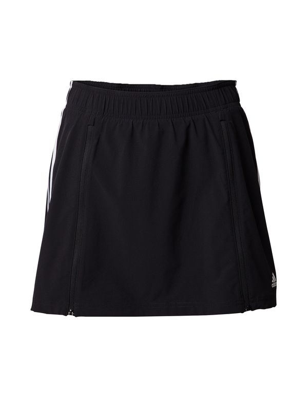 ADIDAS SPORTSWEAR ADIDAS SPORTSWEAR Спортна пола 'Dance All-gender Woven'  черно / бяло