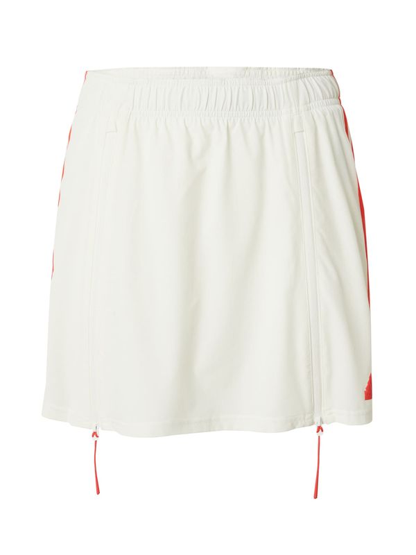 ADIDAS SPORTSWEAR ADIDAS SPORTSWEAR Спортна пола 'Dance All-gender Woven'  червено / мръсно бяло