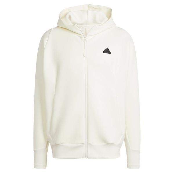 ADIDAS SPORTSWEAR ADIDAS SPORTSWEAR Спортна жилетка с качулка 'Z.N.E. Premium'  черно / бяло