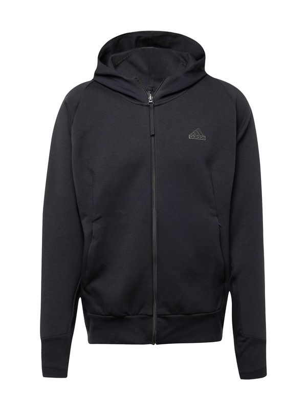 ADIDAS SPORTSWEAR ADIDAS SPORTSWEAR Спортна жилетка с качулка 'Z.N.E. Premium '  черно