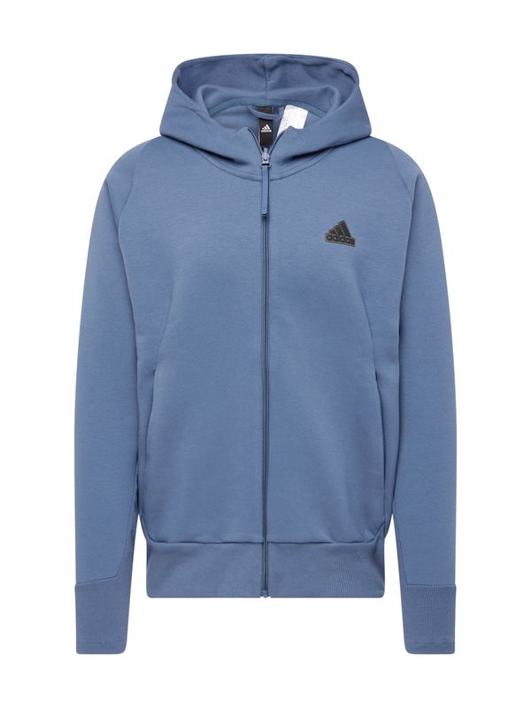 ADIDAS SPORTSWEAR ADIDAS SPORTSWEAR Спортна жилетка с качулка 'Z.N.E. Premium'  гълъбово синьо / черно