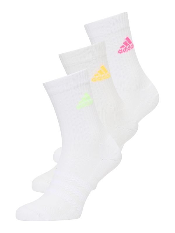 ADIDAS SPORTSWEAR ADIDAS SPORTSWEAR Спортни чорапи 'Cushioned Crew '  жълто / мента / розово / бяло
