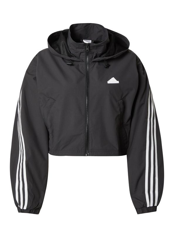 ADIDAS SPORTSWEAR ADIDAS SPORTSWEAR Спортно яке  черно / бяло