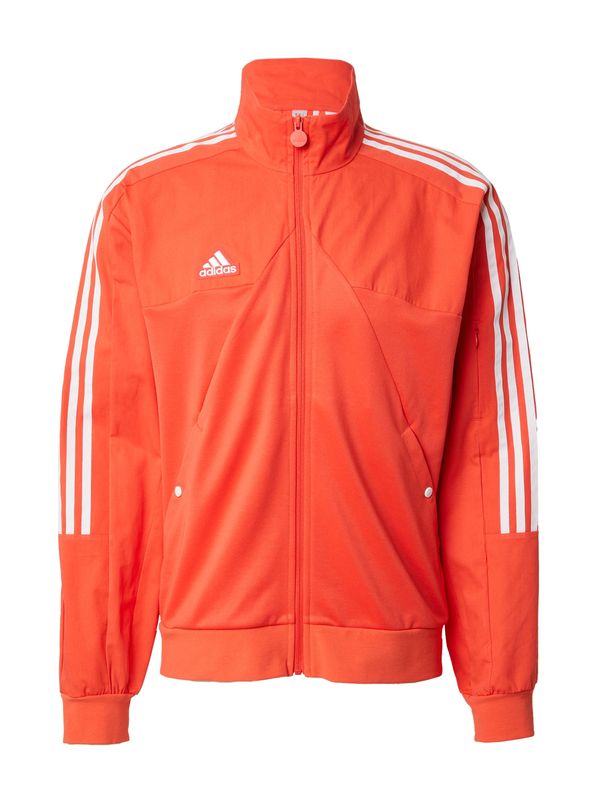 ADIDAS SPORTSWEAR ADIDAS SPORTSWEAR Спортно яке 'Tiro'  оранжево-червено / бяло