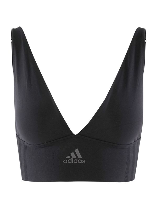ADIDAS SPORTSWEAR ADIDAS SPORTSWEAR Сутиен  сиво / черно