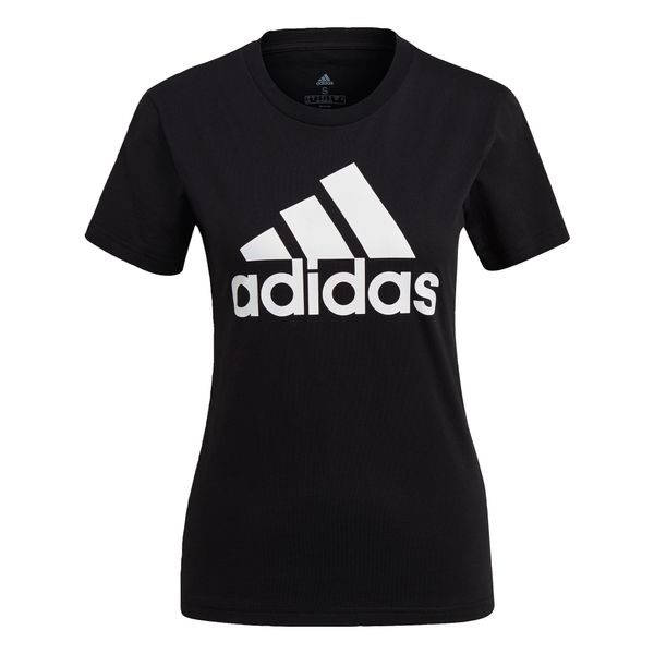 ADIDAS SPORTSWEAR ADIDAS SPORTSWEAR Тениска 'Essentials'  черно / бяло