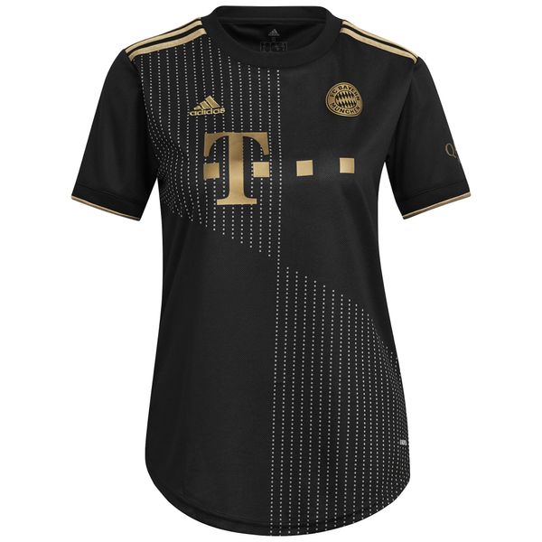 ADIDAS SPORTSWEAR ADIDAS SPORTSWEAR Трико 'FC Bayern München Away 2021/2022'  злато / черно / бяло