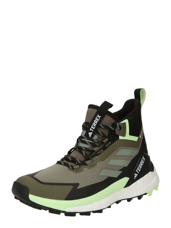 ADIDAS TERREX ADIDAS TERREX Боти 'Free Hiker 2.0'  сиво / маслина / светлозелено / черно
