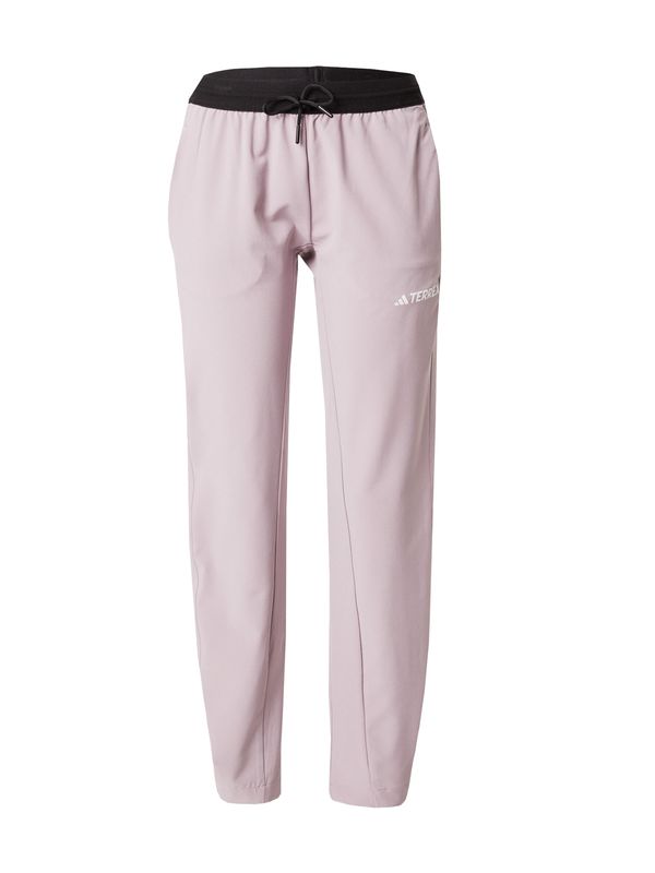 ADIDAS TERREX ADIDAS TERREX Outdoor панталон 'Liteflex'  люляк / черно / бяло