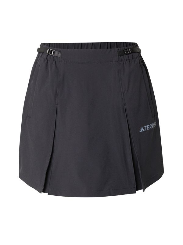 ADIDAS TERREX ADIDAS TERREX Спортен панталон  сиво / черно