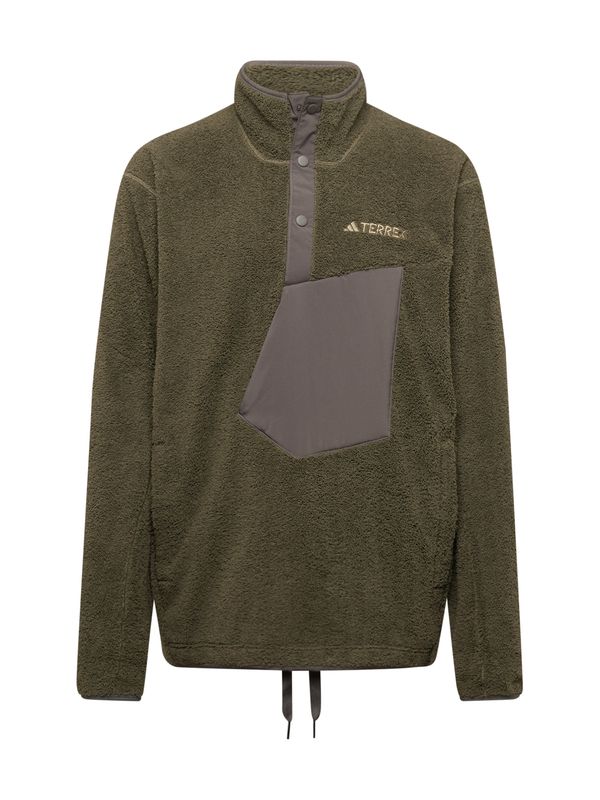 ADIDAS TERREX ADIDAS TERREX Спортен пуловер 'Xploric'  бежово / сиво / каки