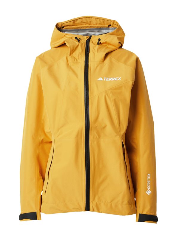 ADIDAS TERREX ADIDAS TERREX Външно яке 'Xperior Gore-Tex Paclite Rain'  светлосиво / бяло