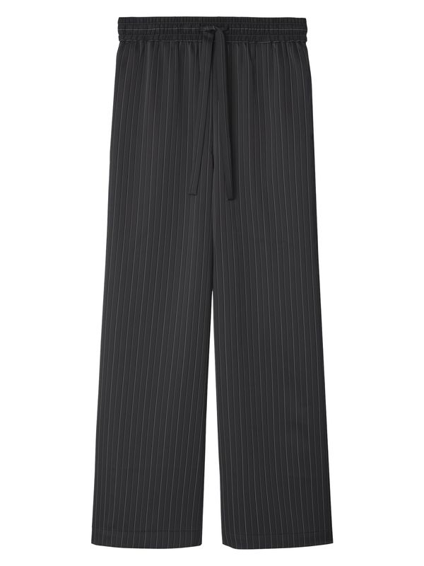 Adolfo Dominguez Adolfo Dominguez Панталон  черно / бяло