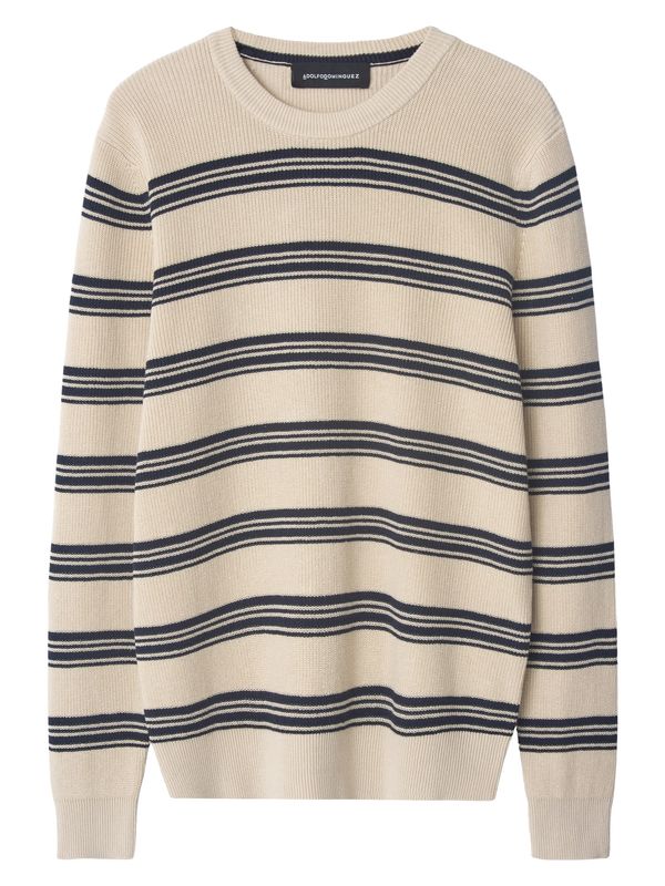 Adolfo Dominguez Adolfo Dominguez Пуловер  кремаво / черно