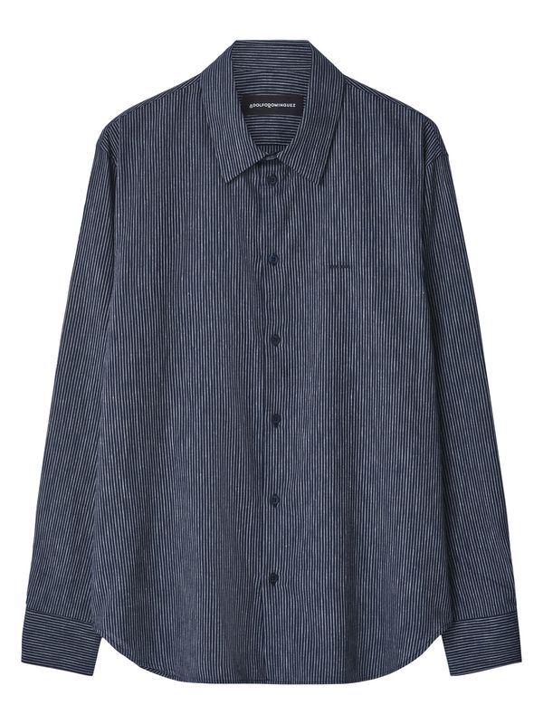 Adolfo Dominguez Adolfo Dominguez Риза  нейви синьо / бяло