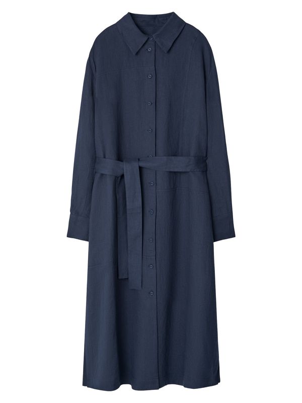 Adolfo Dominguez Adolfo Dominguez Рокля тип риза  тъмносиньо