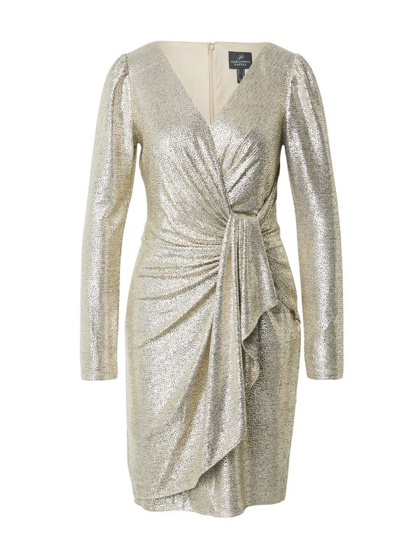 Adrianna Papell Adrianna Papell Рокля за коктейл  злато