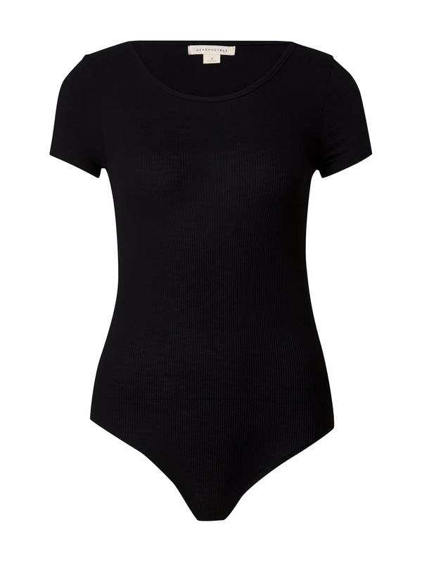 AÉROPOSTALE AÉROPOSTALE Блуза боди  черно