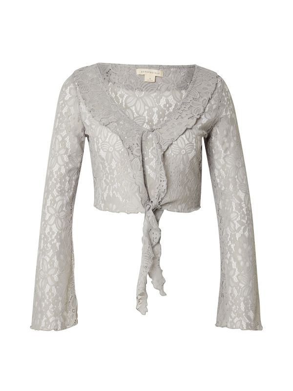 AÉROPOSTALE AÉROPOSTALE Блуза  светлосиво