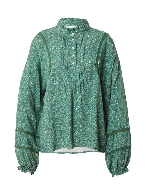 AÉROPOSTALE AÉROPOSTALE Блуза  зелено / бяло