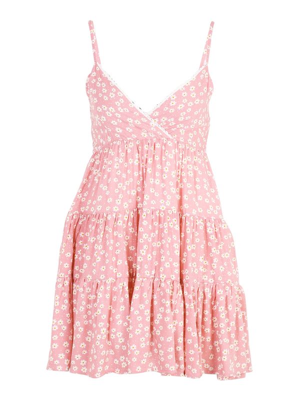 AÉROPOSTALE AÉROPOSTALE Лятна рокля  оранжево / бледорозово / бяло