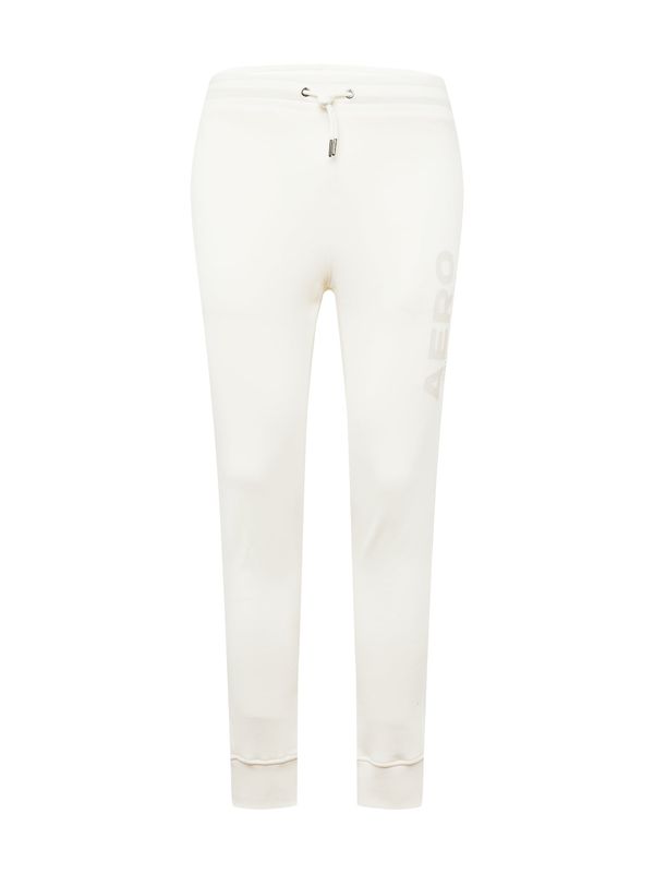 AÉROPOSTALE AÉROPOSTALE Спортен панталон  екрю / светлосиво