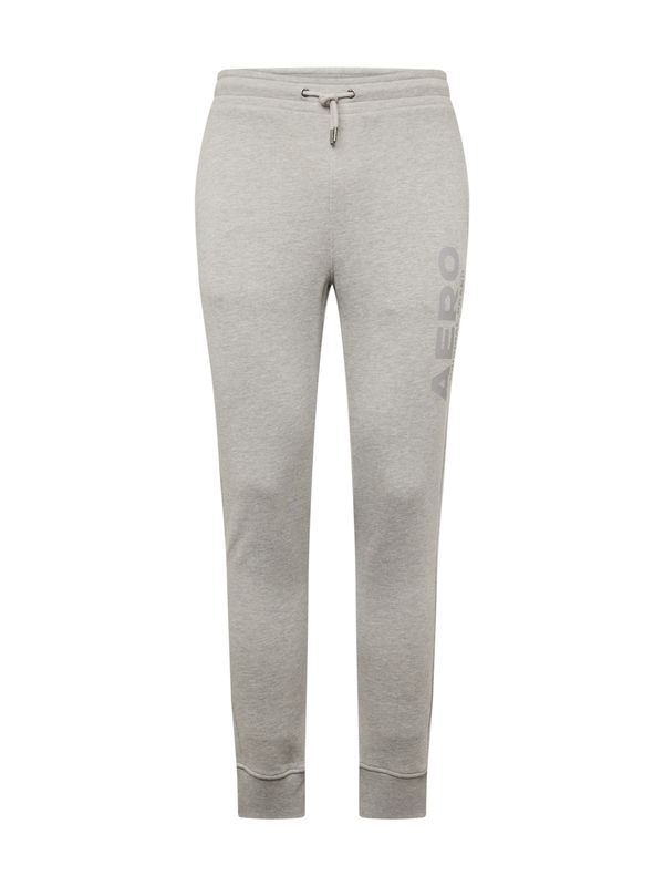 AÉROPOSTALE AÉROPOSTALE Спортен панталон  сиво / сив меланж