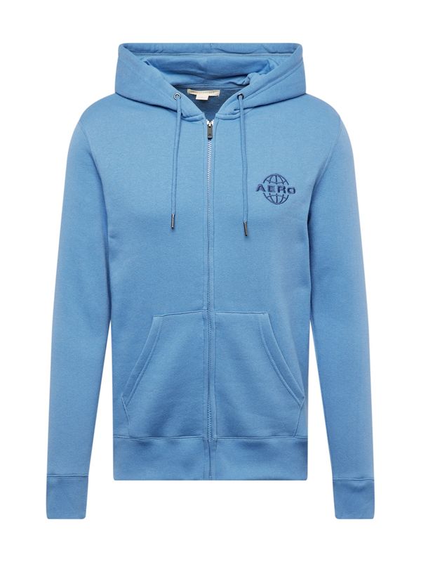 AÉROPOSTALE AÉROPOSTALE Суичъри с качулка  светлосиньо / тъмносиньо