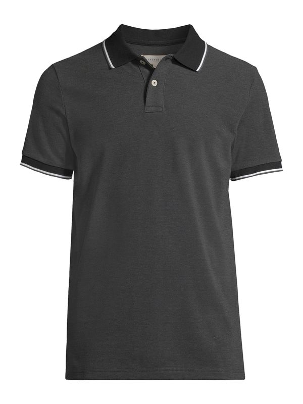 AÉROPOSTALE AÉROPOSTALE Тениска  черно / бяло