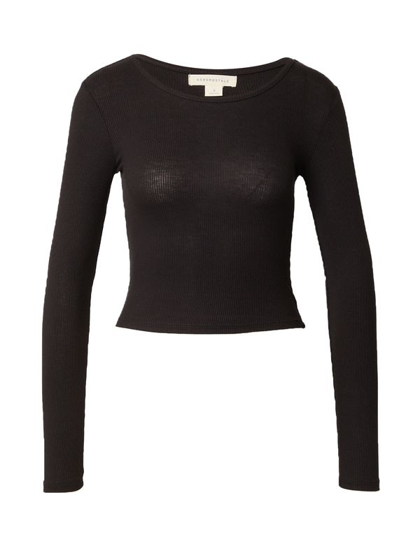 AÉROPOSTALE AÉROPOSTALE Тениска  черно