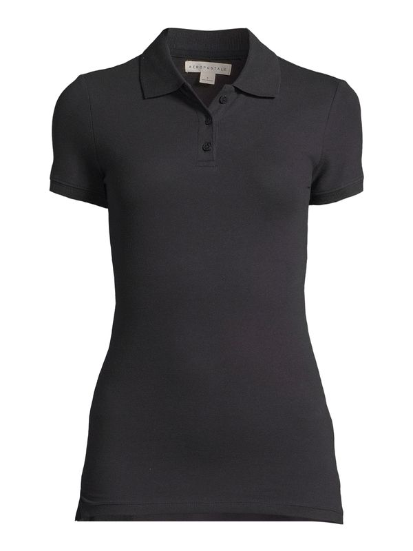 AÉROPOSTALE AÉROPOSTALE Тениска  черно