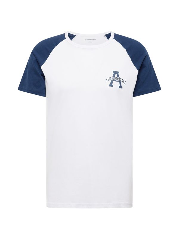 AÉROPOSTALE AÉROPOSTALE Тениска  морскосиньо / бяло