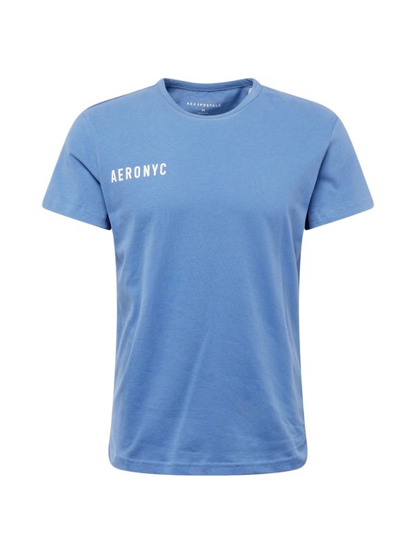 AÉROPOSTALE AÉROPOSTALE Тениска  синьо / бяло