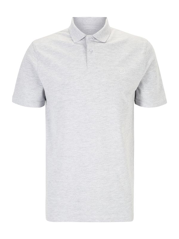 AÉROPOSTALE AÉROPOSTALE Тениска  светлосиво / бяло