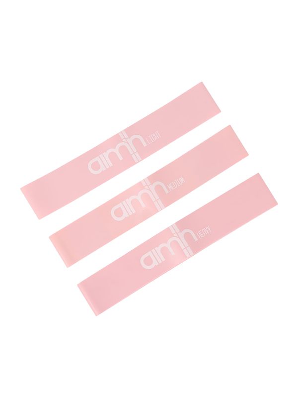 aim'n aim'n Лента  бледорозово / бяло