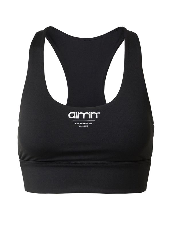 aim'n aim'n Спортен сутиен  черно / бяло