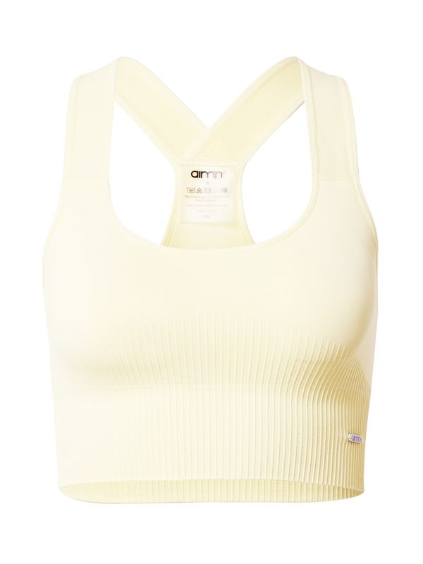aim'n aim'n Спортен сутиен  пастелно жълто