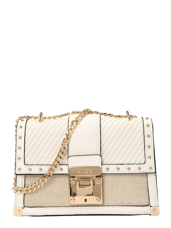ALDO ALDO Чанта с презрамки 'ALANDERIEL'  бежово / бяло