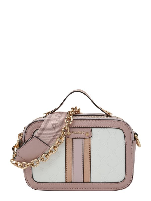ALDO ALDO Чанта с презрамки 'FADY'  тъмнобежово / розе / бяло
