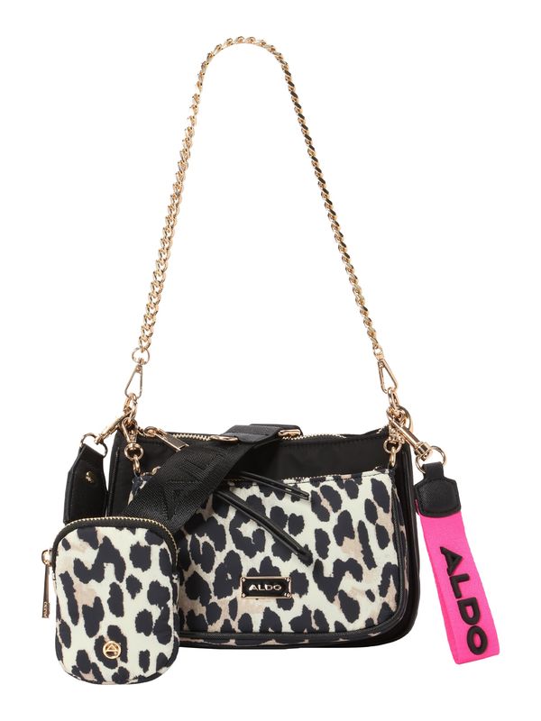 ALDO ALDO Чанта за през рамо 'ACERAR'  бежово / цвят "пясък" / черно