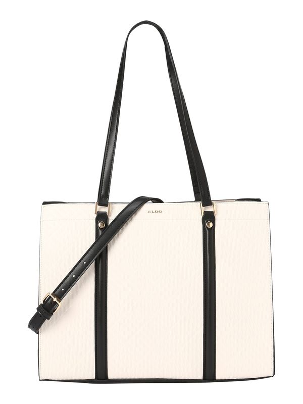 ALDO ALDO Чанта за през рамо 'ADALYN'  черно / естествено бяло