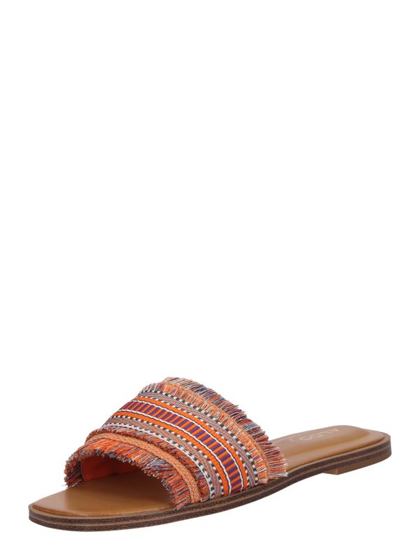 ALDO ALDO Чехли 'NALANI'  тъмнозелено / лилав / тъмнооранжево / мръсно бяло