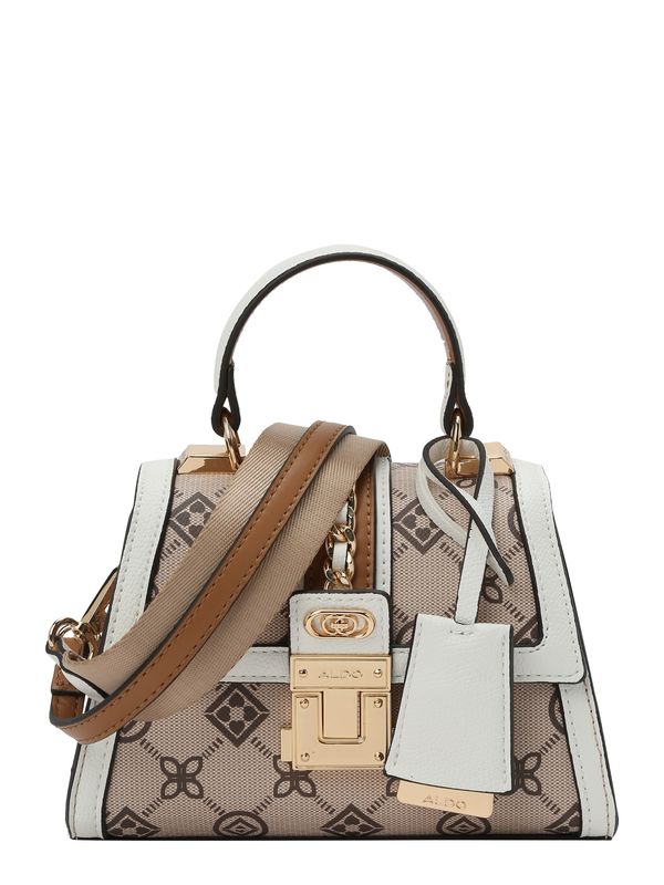 ALDO ALDO Дамска чанта 'BANAGYN'  бежово / кафяво / злато / бяло