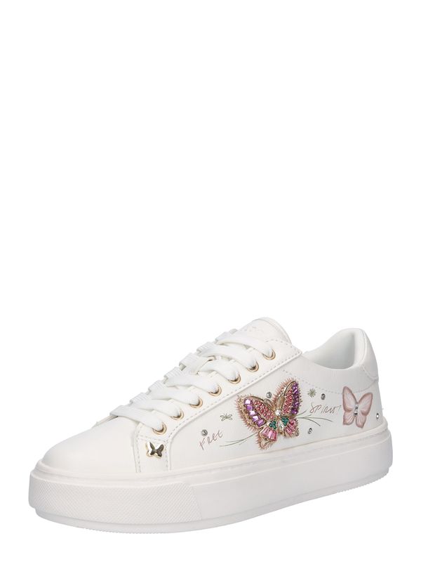 ALDO ALDO Ниски маратонки 'GWIRI 2.0'  зелено / лилав / пепел от рози / бяло